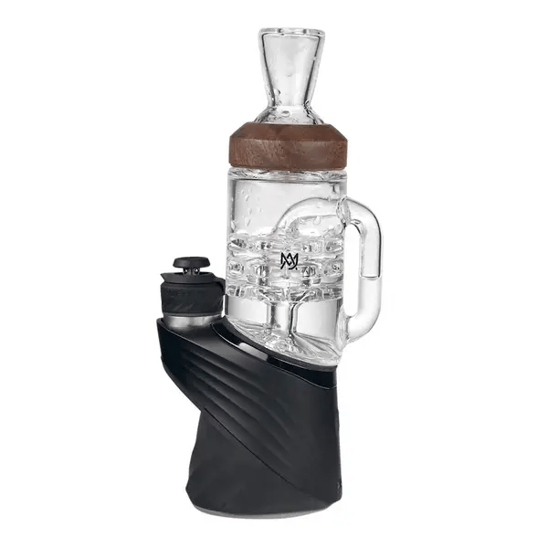 MJ Arsenal MJ Arsenal Walnut Halo Bubbler Peak Attachment Vaporizer Attachments | Planet Caravan